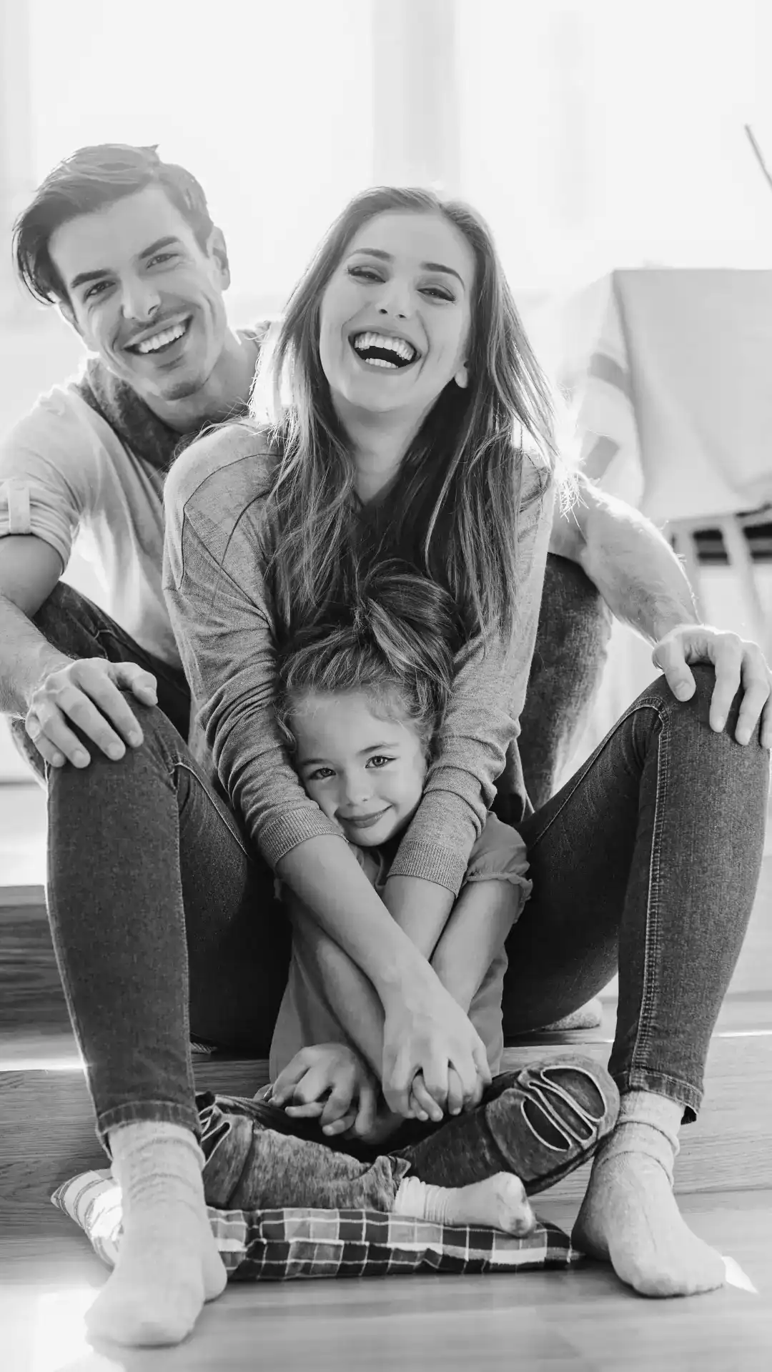 Symbolbild Familie und sichere Zukunft