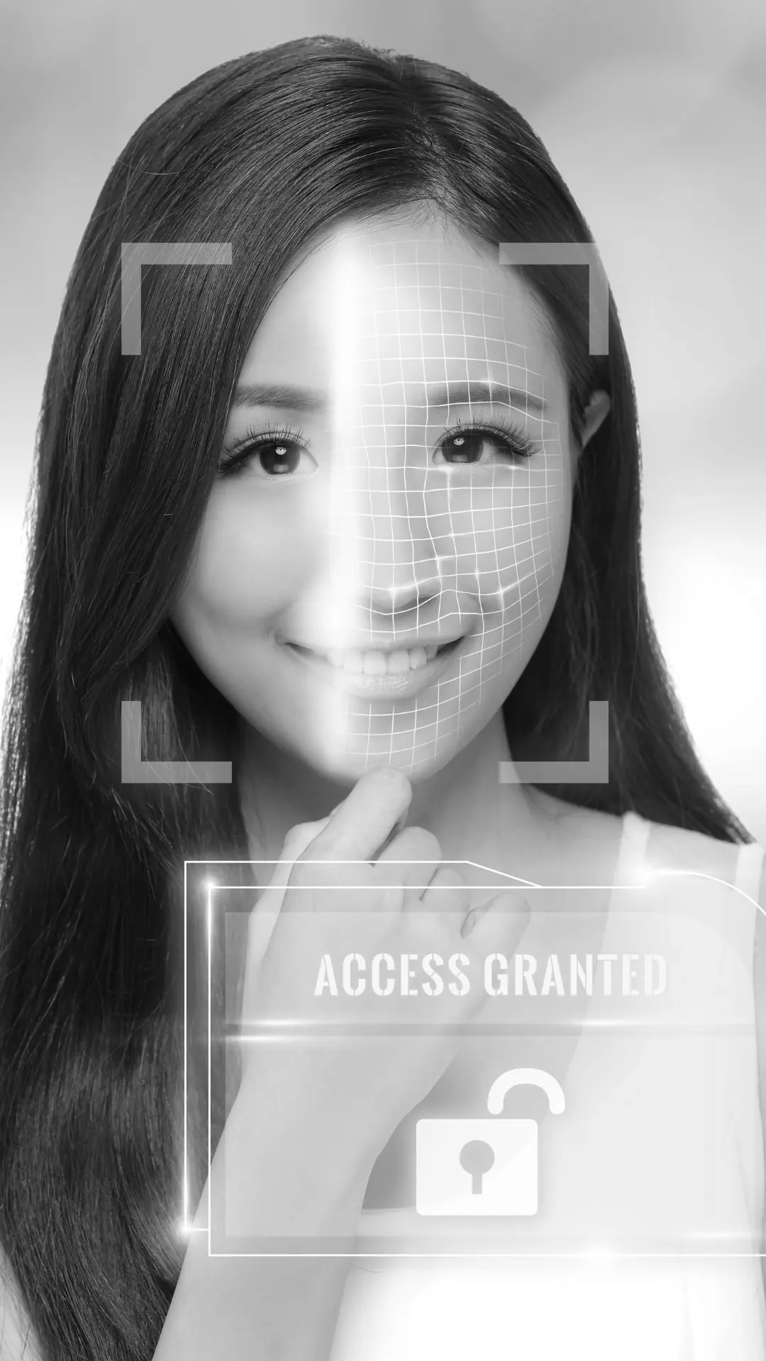 Digitale ID als Symbol für Überwachung