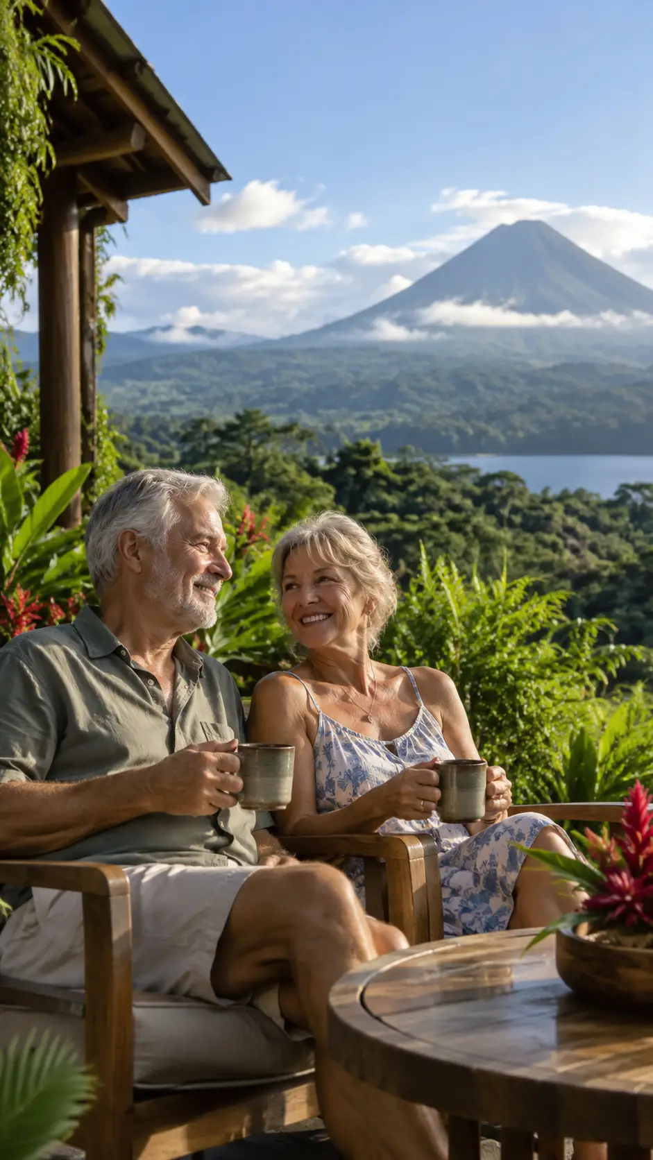 Retiree in Costa Rica with access to public healthcare