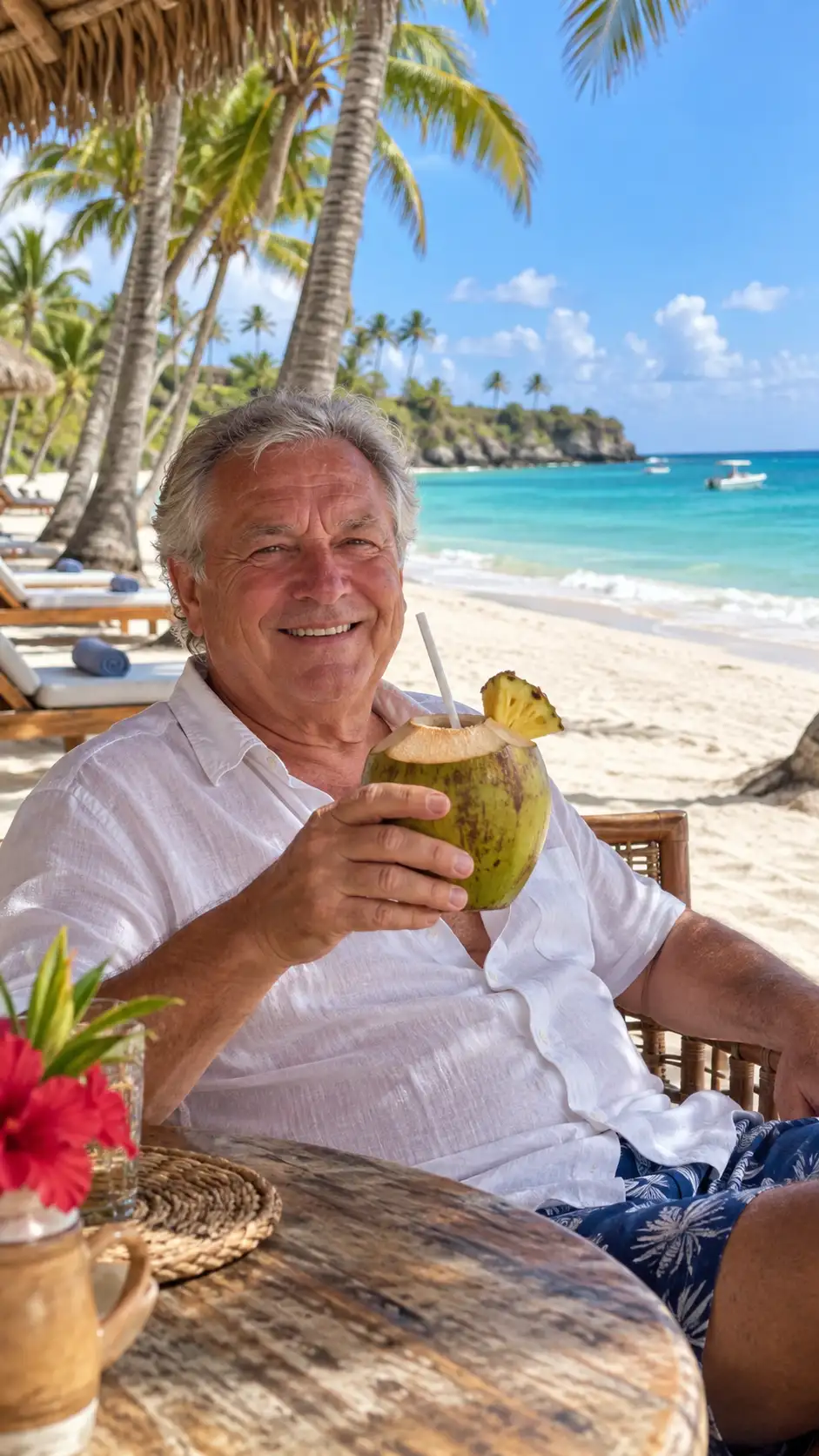 Retiree living in the Dominican Republic outside the resort setting