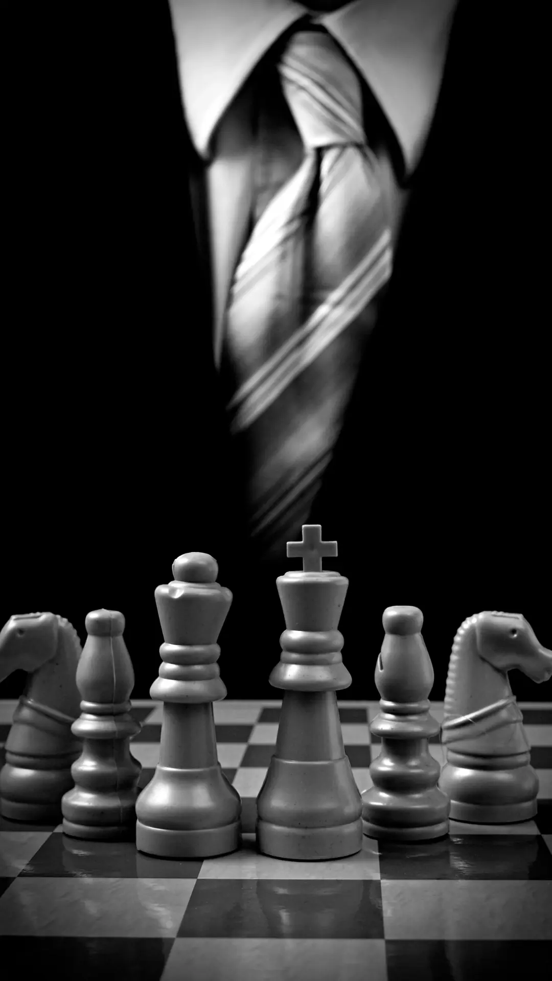 Strategische Entscheidung am Schachbrett