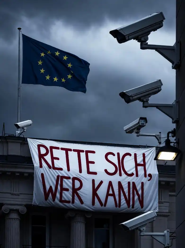 Rette sich wer kann. Die EU rüstet zum totalitären Überwachungsstaat und bereitet Enteignungen vor - mit Hilfe von CDU und CSU