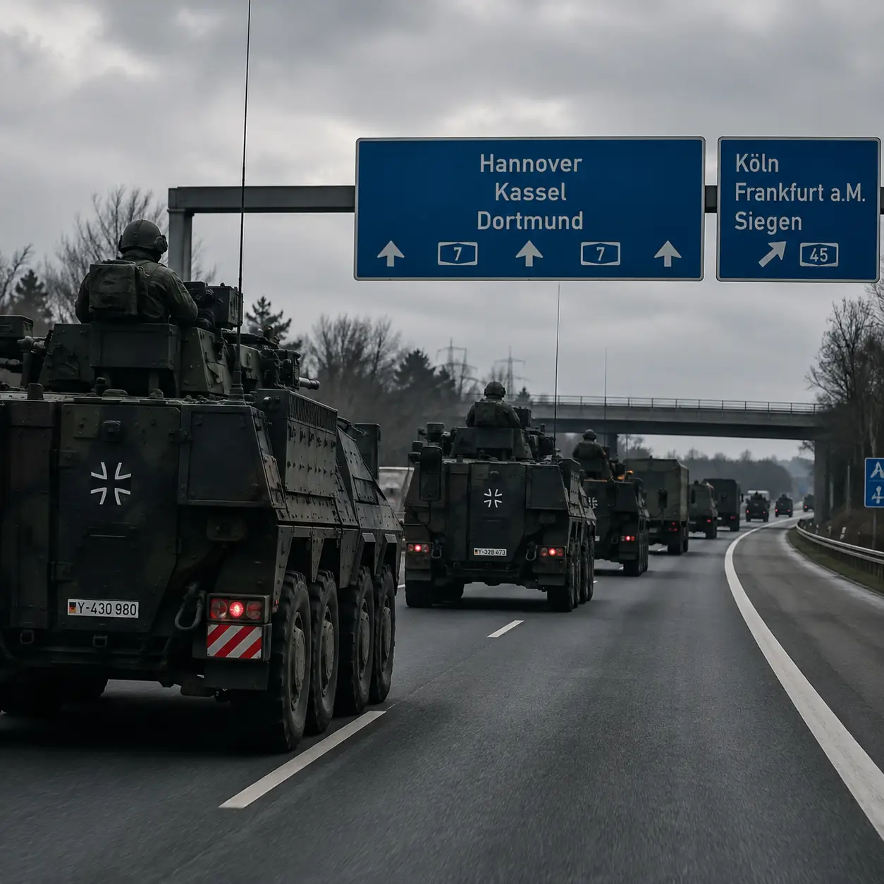 Deutschland als NATO-Standort im Kriegsfall