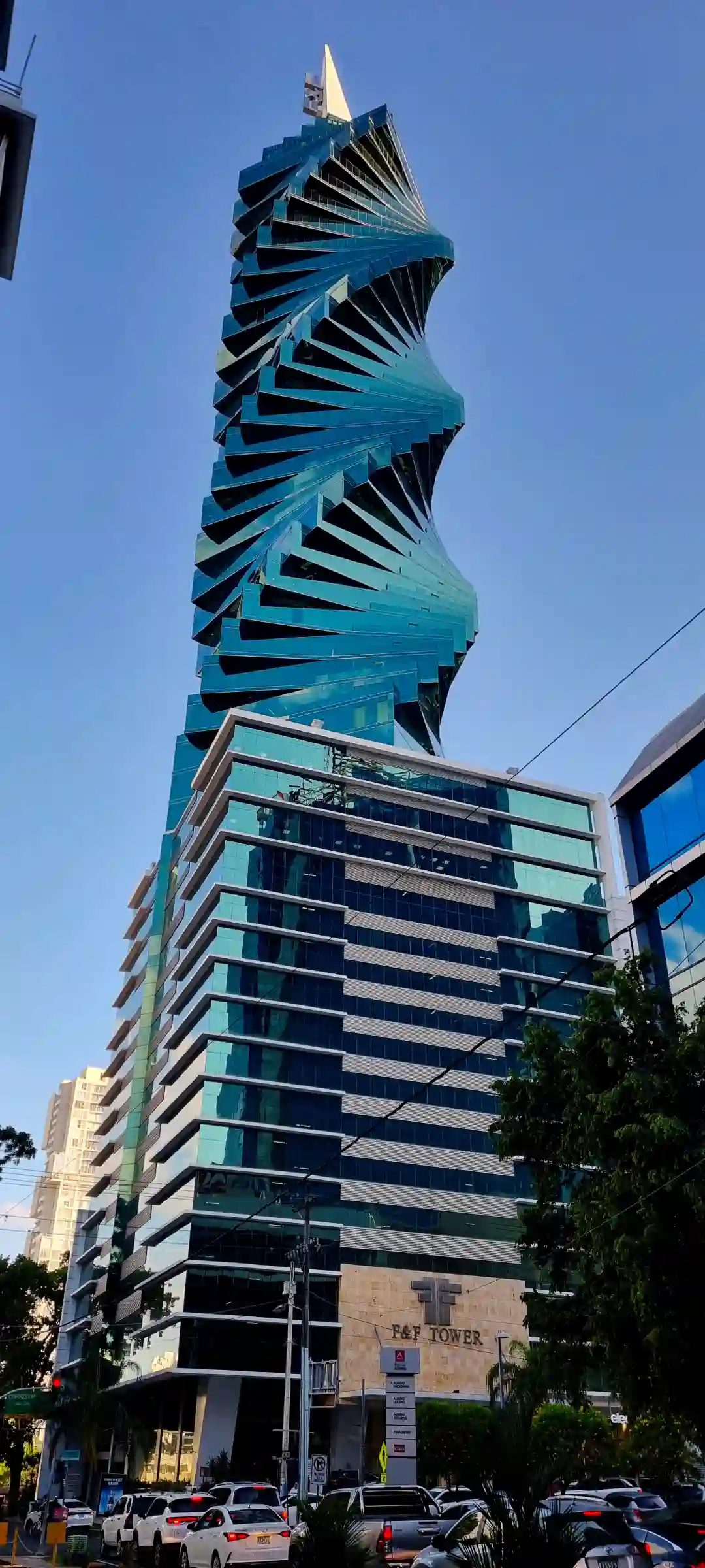 Skyline von Panama City als Symbol für internationale Unternehmensstrukturen