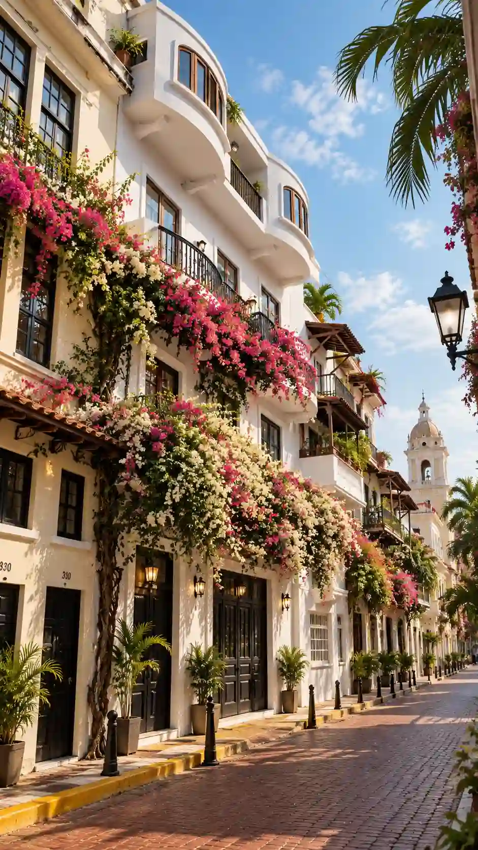 Real estate view in Panama’s Casco Viejo old town