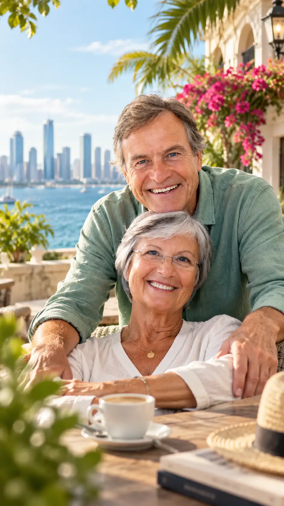 Retired couple as a symbol for the Pensionado Program